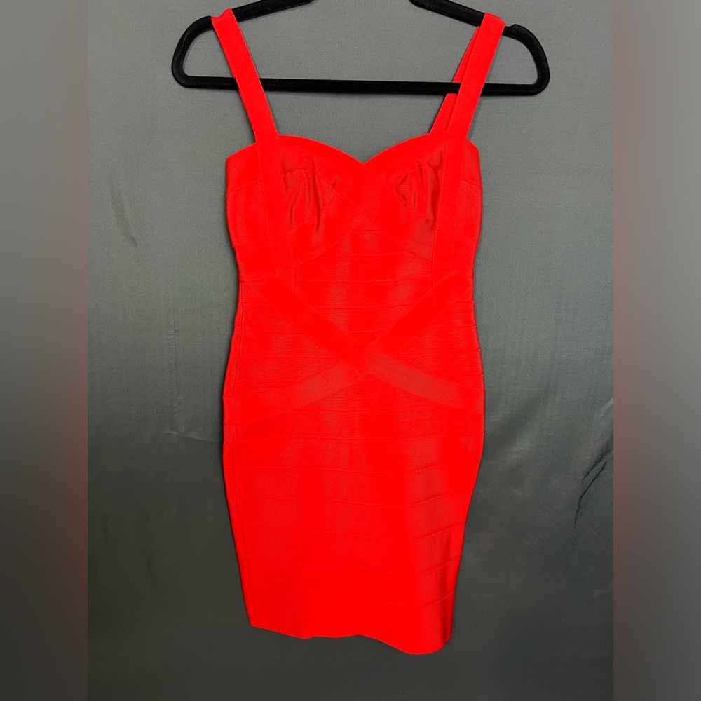 Bandage dress red small
